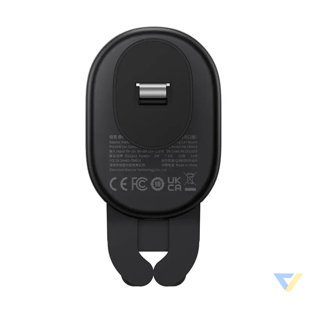 Stable Gravitational Wireless Charging Car Mount Baseus Pro 15W (black) Phone holders