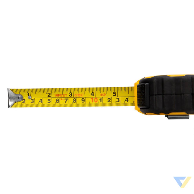 Steel Measuring Tape 5m/25mm Deli Tools EDL3797Y(yellow) Measuring tools