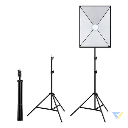 Studio set Puluz LED softbox 50x70cm tripod LED bulb 1 pc PU5070EU Softboxes