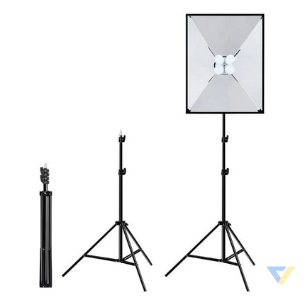 Studio set Puluz softbox 50x70cm tripod LED bulb 4 pcs PU5071EU Softboxes