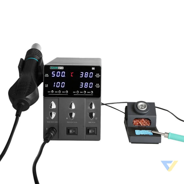SUGON 212 Hot Air Soldering Station + T12 Cob Soldering Machine Soldering machines