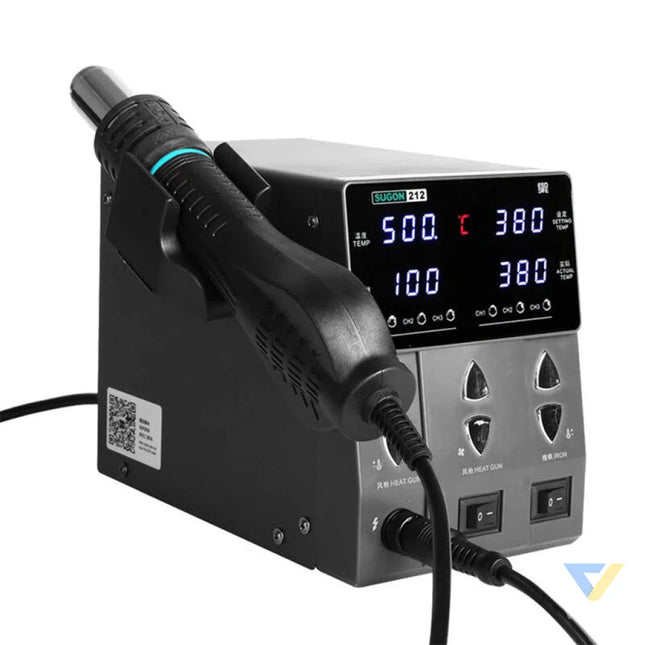 SUGON 212 Hot Air Soldering Station + T12 Cob Soldering Machine Soldering machines