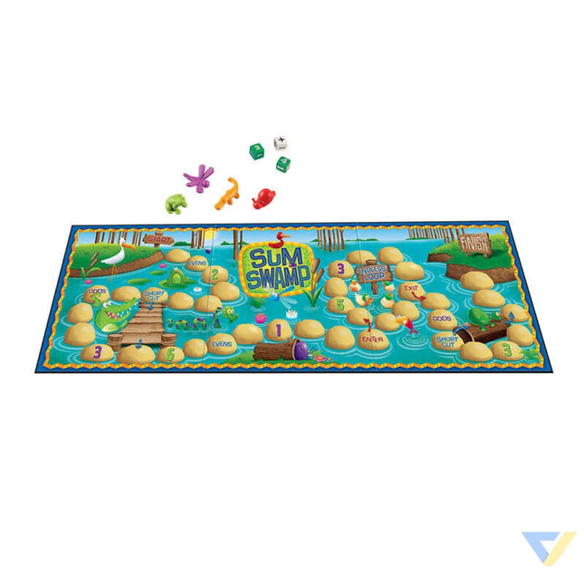 Sum Swamp Addition & Subtraction Game Learning Resources LER 5052 Educational and interactive