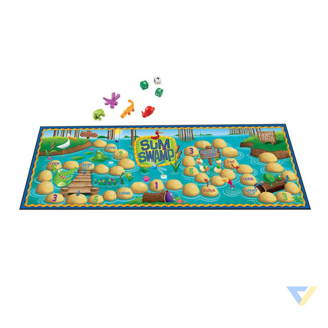 Sum Swamp Addition & Subtraction Game Learning Resources LER 5052 Educational and interactive