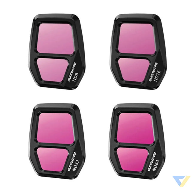Sunnylife A3S FI926 lens filter for AIR 3S 4pcs Mixture ND8 + ND16 + ND32 + ND64 Filters for drones