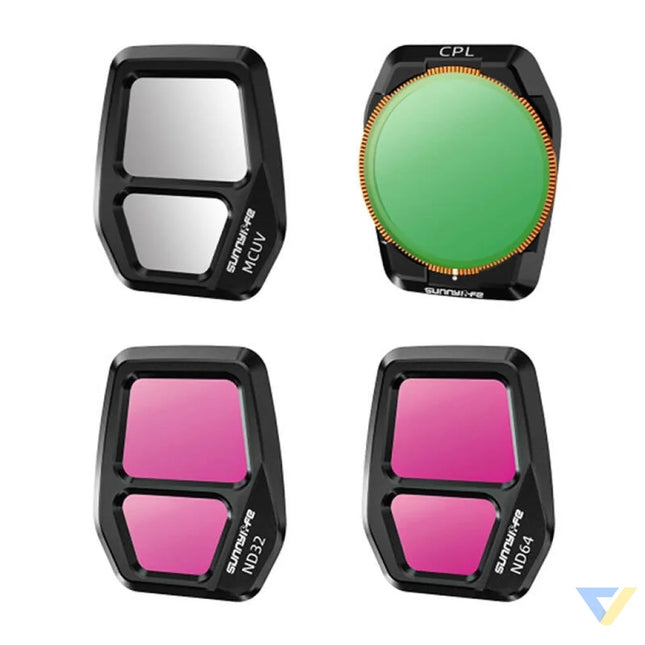 Sunnylife A3S FI928 4pcs lens filter set for AIR 3S Filters for drones
