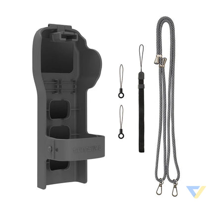 Sunnylife protective case with strap and lanyard for Osmo Pocket 3 (gray) For gimbals
