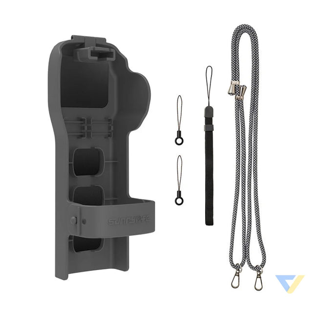 Sunnylife protective case with strap and lanyard for Osmo Pocket 3 (gray) For gimbals