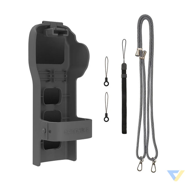 Sunnylife protective case with strap and lanyard for Osmo Pocket 3 (gray) For gimbals