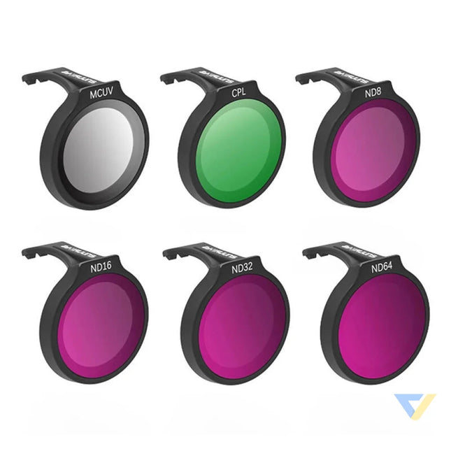 SUNNYLIFE set of six filters for DJI Neo MCUV + CPL + ND8 + ND16 + ND32 + ND64 Filters for drones