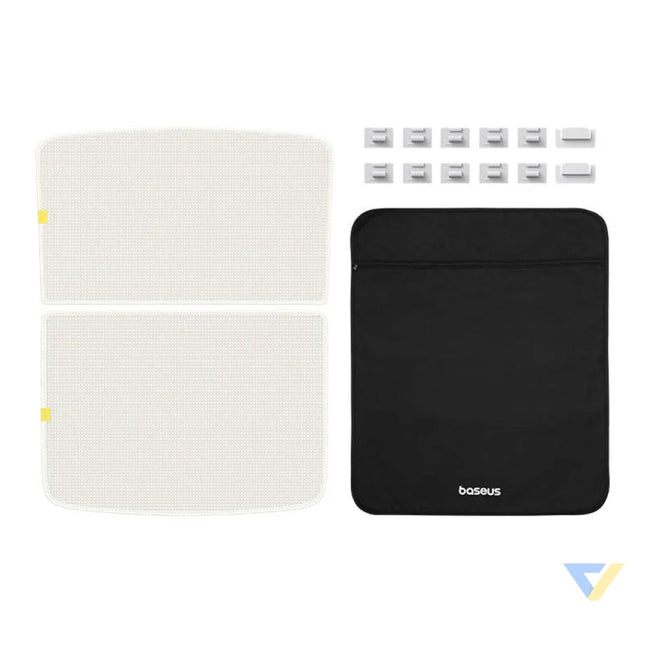 Sunshade for Tesla Model Y Baseus T Space Series double layer (white) Other