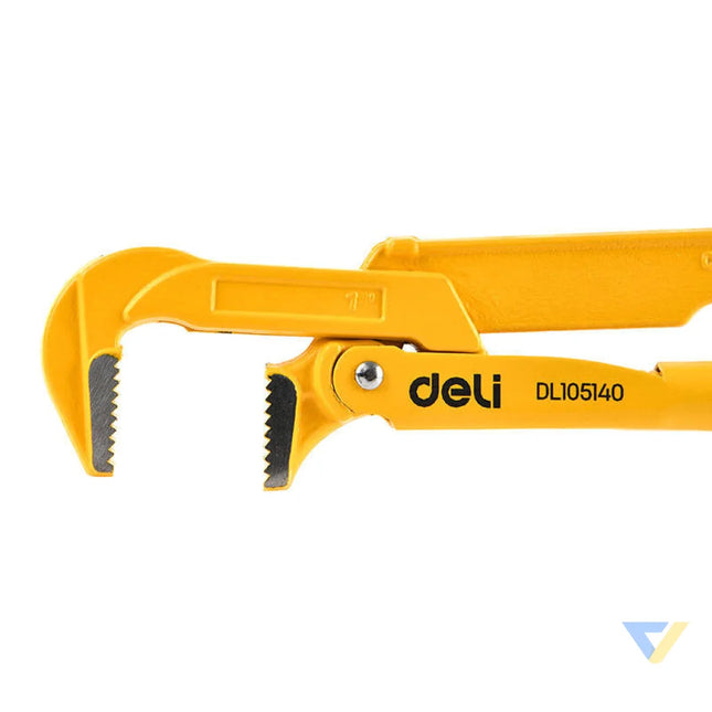 Swedish Pipe Wrench Deli Tools EDL105140 Wrenches