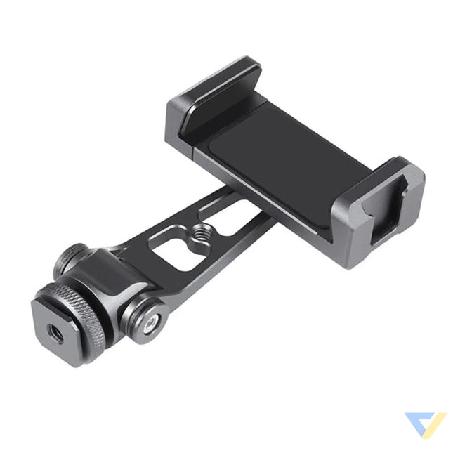 Swivel phone holder Puluz with universal 1/4 mount (black) Straps mounts and holders