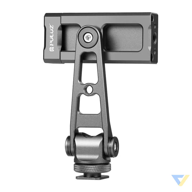 Swivel phone holder Puluz with universal 1/4 mount (black) Straps mounts and holders