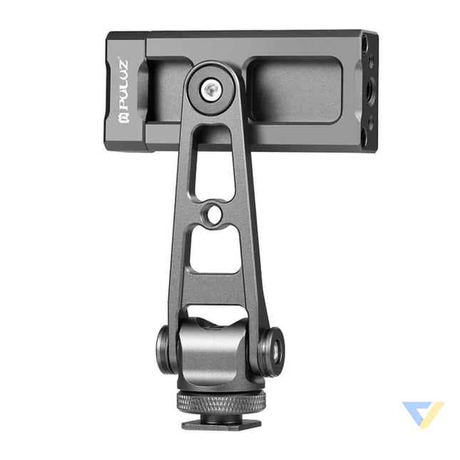 Swivel phone holder Puluz with universal 1/4 mount (black) Straps mounts and holders