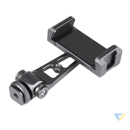 Swivel phone holder Puluz with universal 1/4 mount (black) Straps mounts and holders