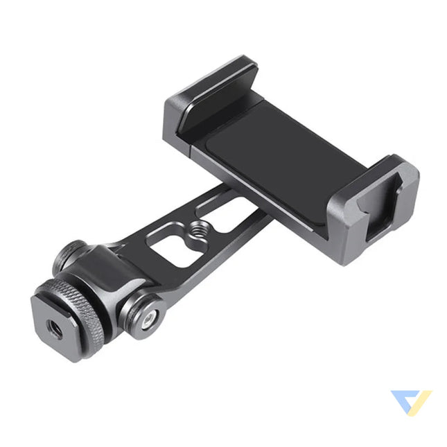 Swivel phone holder Puluz with universal 1/4 mount (black) Straps mounts and holders
