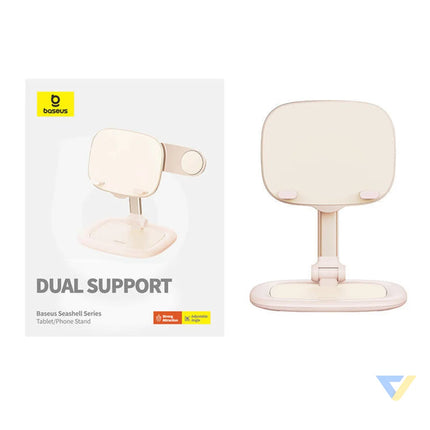 Tablet/Phone Stand Baseus Seashell Series Pink Bases and stands
