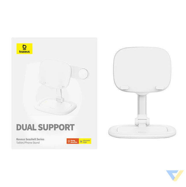 Tablet/Phone Stand Baseus Seashell Series White Bases and stands