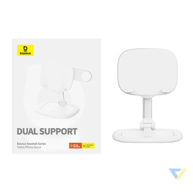 Tablet/Phone Stand Baseus Seashell Series White Bases and stands