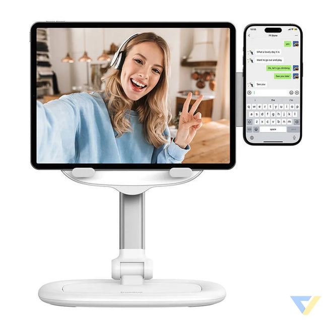 Tablet/Phone Stand Baseus Seashell Series White Bases and stands