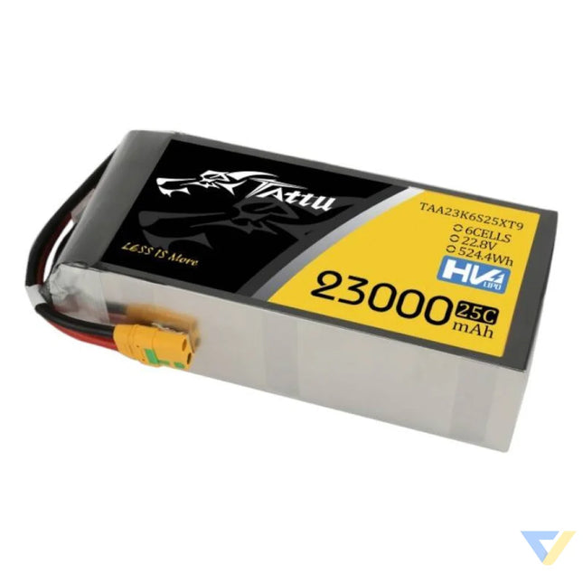 Tattu 23000mAh 22.8V 25C 6S1P Lipo Battery Pack With XT90 S Lithium and NiMH