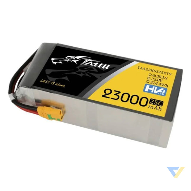 Tattu 23000mAh 22.8V 25C 6S1P Lipo Battery Pack With XT90 S Lithium and NiMH