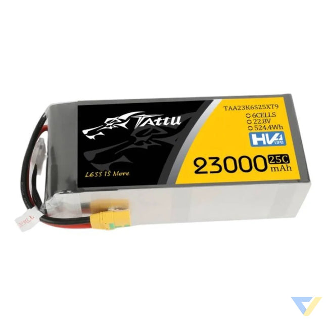 Tattu 23000mAh 22.8V 25C 6S1P Lipo Battery Pack With XT90 S Lithium and NiMH