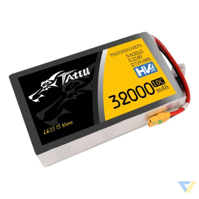 Tattu 32000mAh 22.8V 10C 6S1P Lipo Battery Pack With XT90 S Lithium and NiMH
