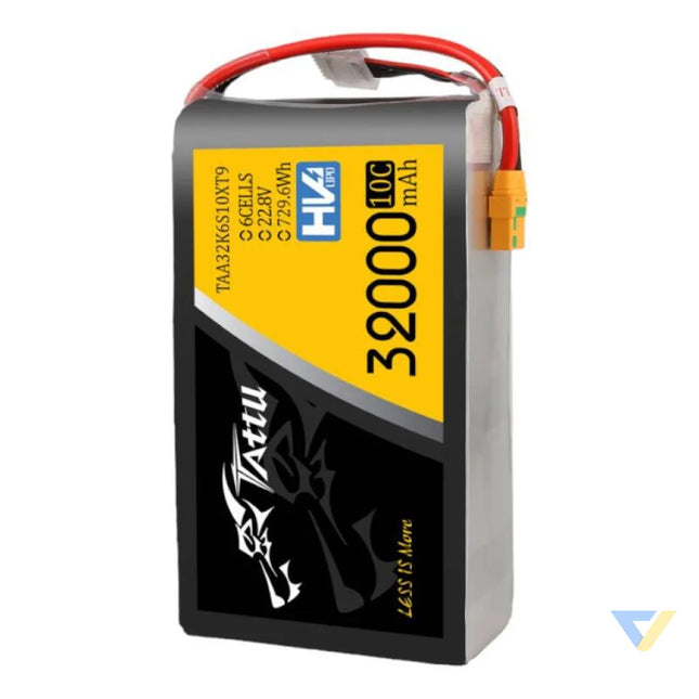 Tattu 32000mAh 22.8V 10C 6S1P Lipo Battery Pack With XT90 S Lithium and NiMH