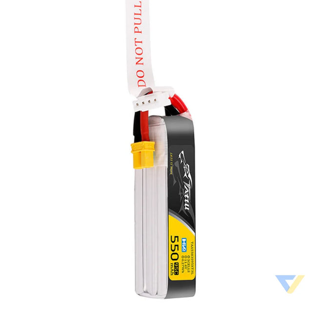 Tattu 3s 550mAh 95C 11.4V HV Lipo Battery with XT30 Plug Long Pack Connector Lithium and NiMH