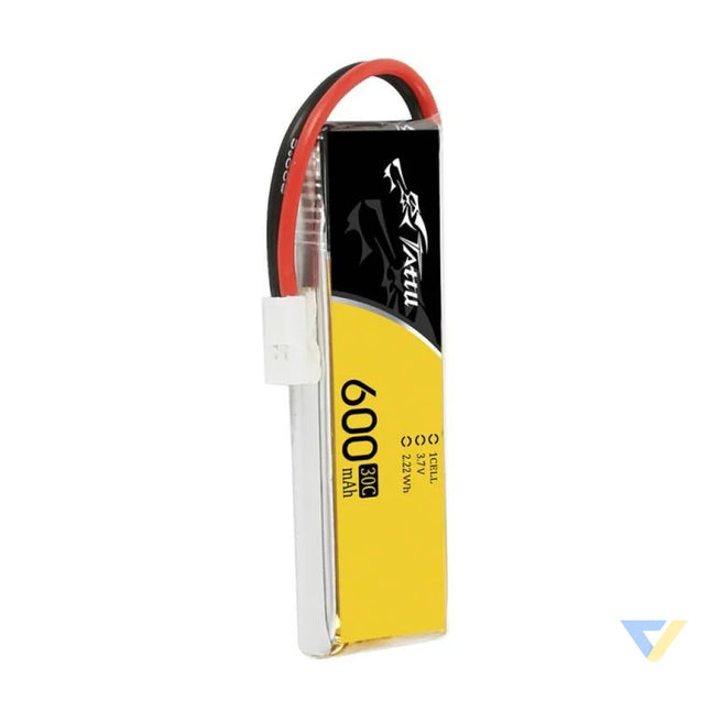 Tattu 600mAh 3.7V 30C 1S1P Molex battery (1pc) Lithium and NiMH