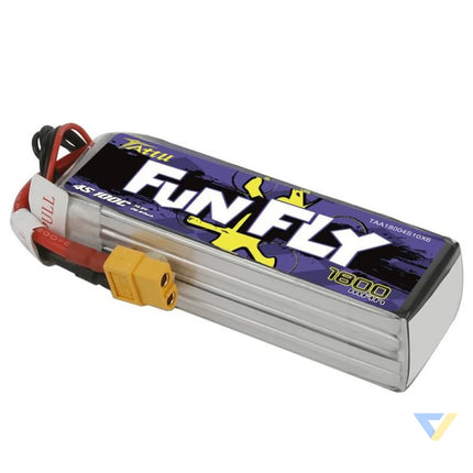 Tattu Funfly 1800mAh 14.8V 100C 4S1P XT60 battery Lithium and NiMH