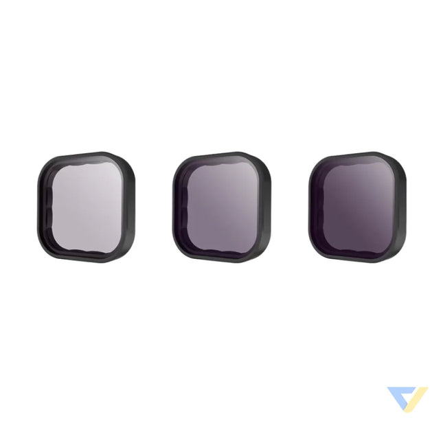 Telesin 8/16/32 ND filter set for GoPro Hero 9 / Hero 10 / Hero 11 / Hero 12 / Mini (GP FLT 902) For sports cameras