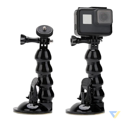 TELESIN car mount with suction cup for sports cameras Bases and stands