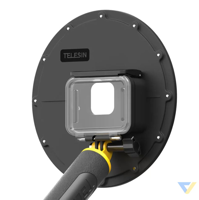 Telesin Dome Port underwater housing for GoPro Hero 13 / 12 / 11 / 10 / 9 (GP DMP T09) Booms and selfie sticks
