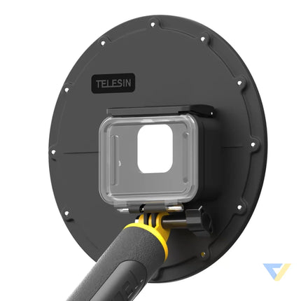 Telesin Dome Port underwater housing for GoPro Hero 13 / 12 / 11 / 10 / 9 (GP DMP T09) Booms and selfie sticks