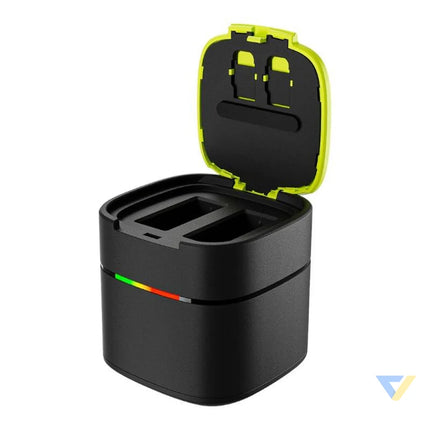 TELESIN Fast charge box + 2 battery for GoPro Hero 9/10/11/12 GP FCK B11 For sports cameras