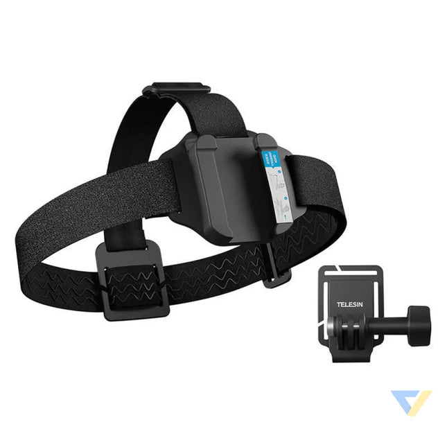 TELESIN headband with quick release for sports cameras Straps mounts and holders