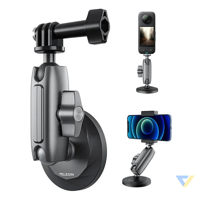 Telesin magnetic mount for sports cameras Tripods