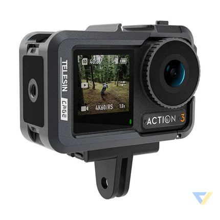 TELESIN metal case for DJI ACTION 3/4/5pro camera For sports cameras