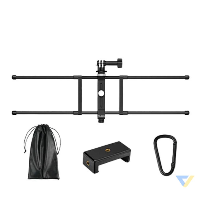 TELESIN TE FM 001 universal fence mount for sports cameras / phones Booms and selfie sticks