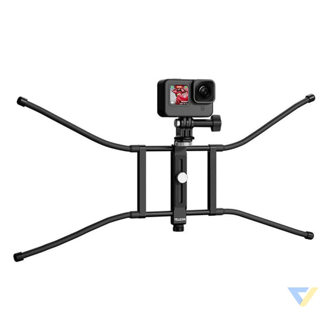 TELESIN TE FM 001 universal fence mount for sports cameras / phones Booms and selfie sticks