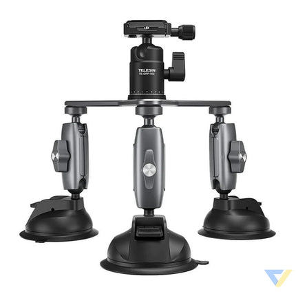 TELESIN Three Arm Suction Mount TE TSB 001 Straps mounts and holders