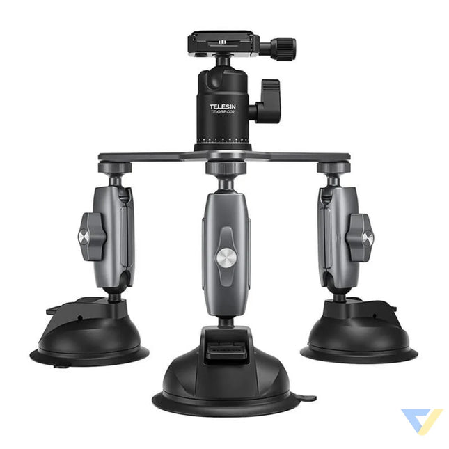 TELESIN Three Arm Suction Mount TE TSB 001 Straps mounts and holders