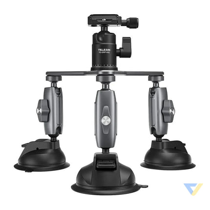 TELESIN Three Arm Suction Mount TE TSB 001 Straps mounts and holders