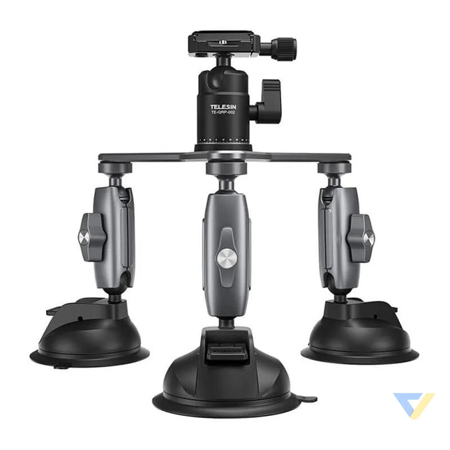 TELESIN Three Arm Suction Mount TE TSB 001 Straps mounts and holders