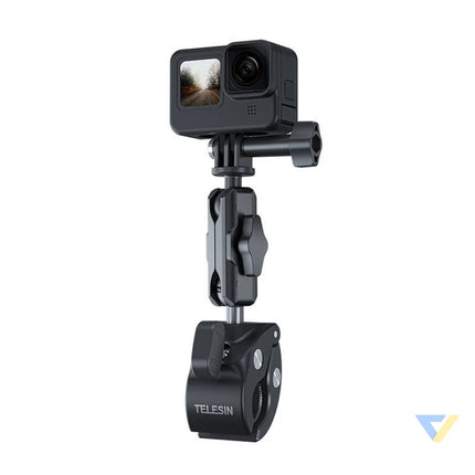 TELESIN Universal Handlebar Tube Clamp Mount for action cameras Booms and selfie sticks
