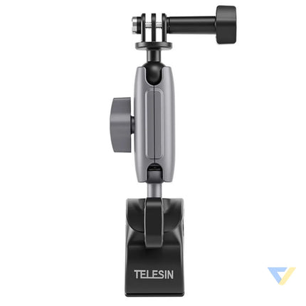 TELESIN Universal Handlebar Tube Clamp Mount for sport cameras (aluminum) Booms and selfie sticks