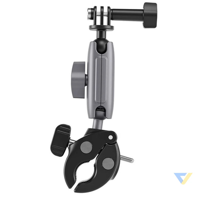 TELESIN Universal Handlebar Tube Clamp Mount for sport cameras (aluminum) Booms and selfie sticks